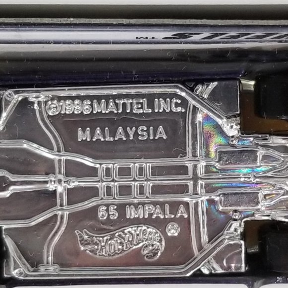 Mattel - Hot Wheels - 1998 First Editions - 65 Impala Lowrider - Dark Purple - Picture 6 of 10